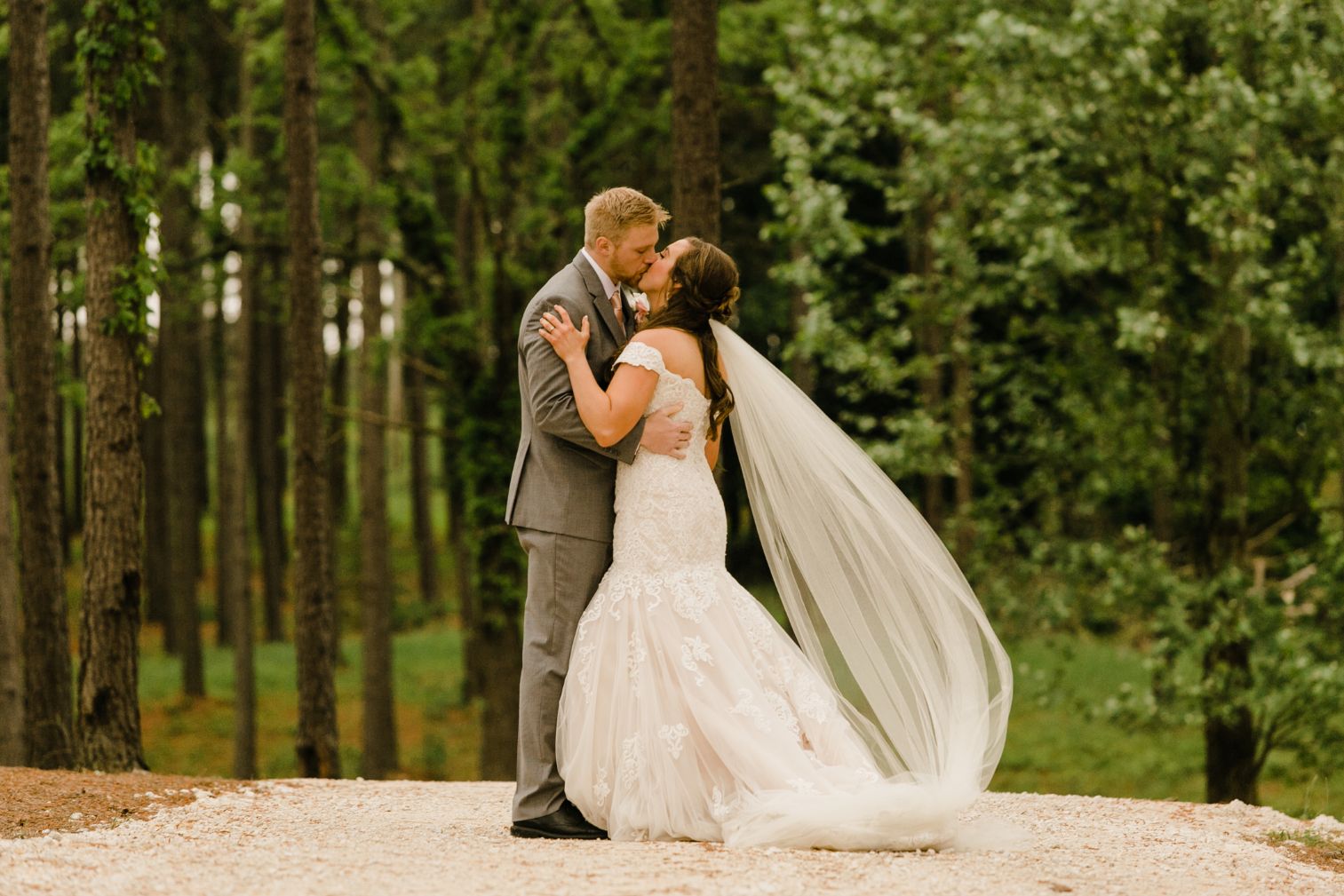 Forest Wedding Sandy Creek Farms Tennessee Wedding Venue 2893