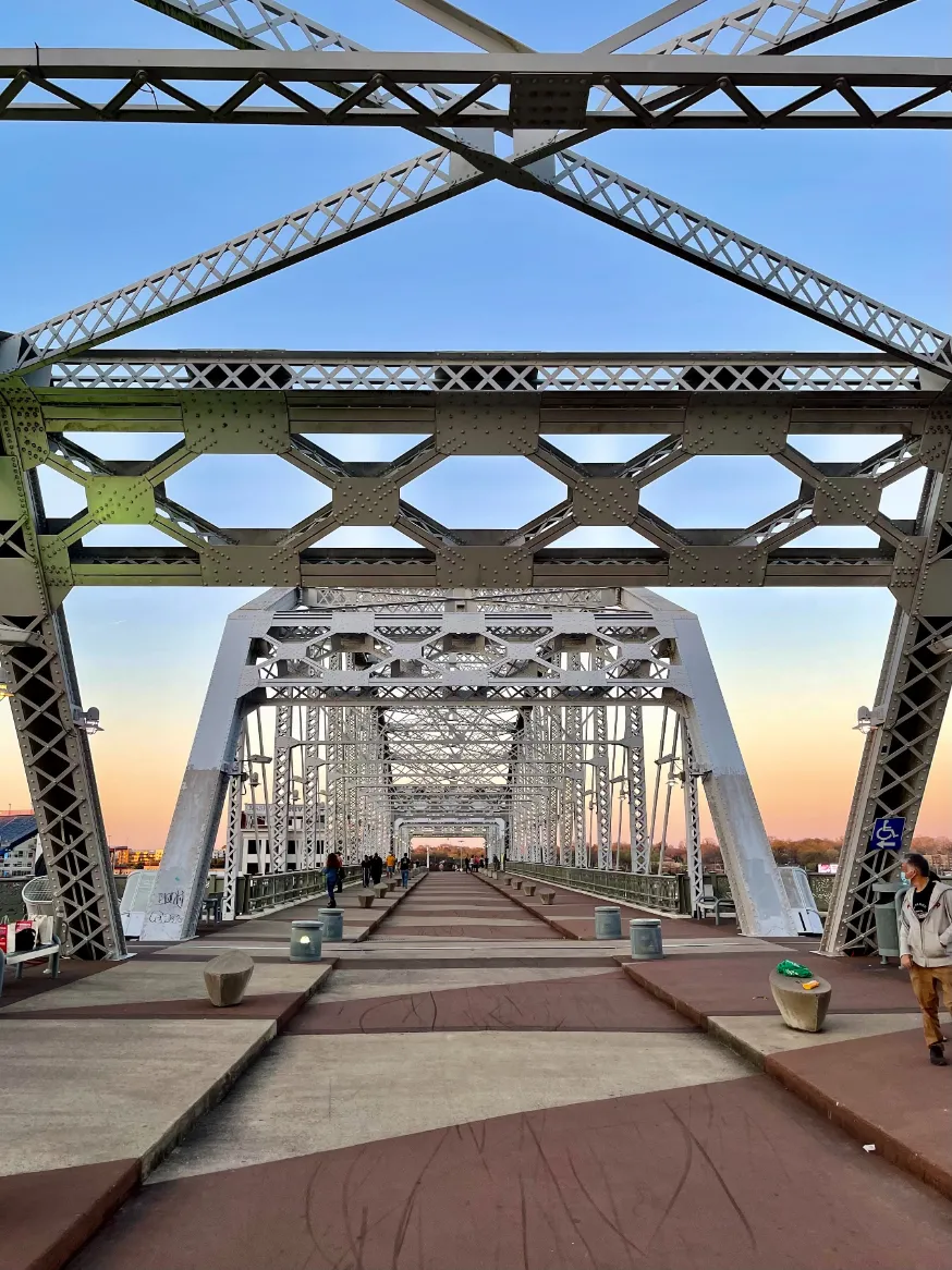 john siegenthaler pedestrian bridge